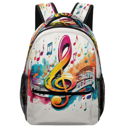 MUSIC GRAFFITI Children's School Backpack