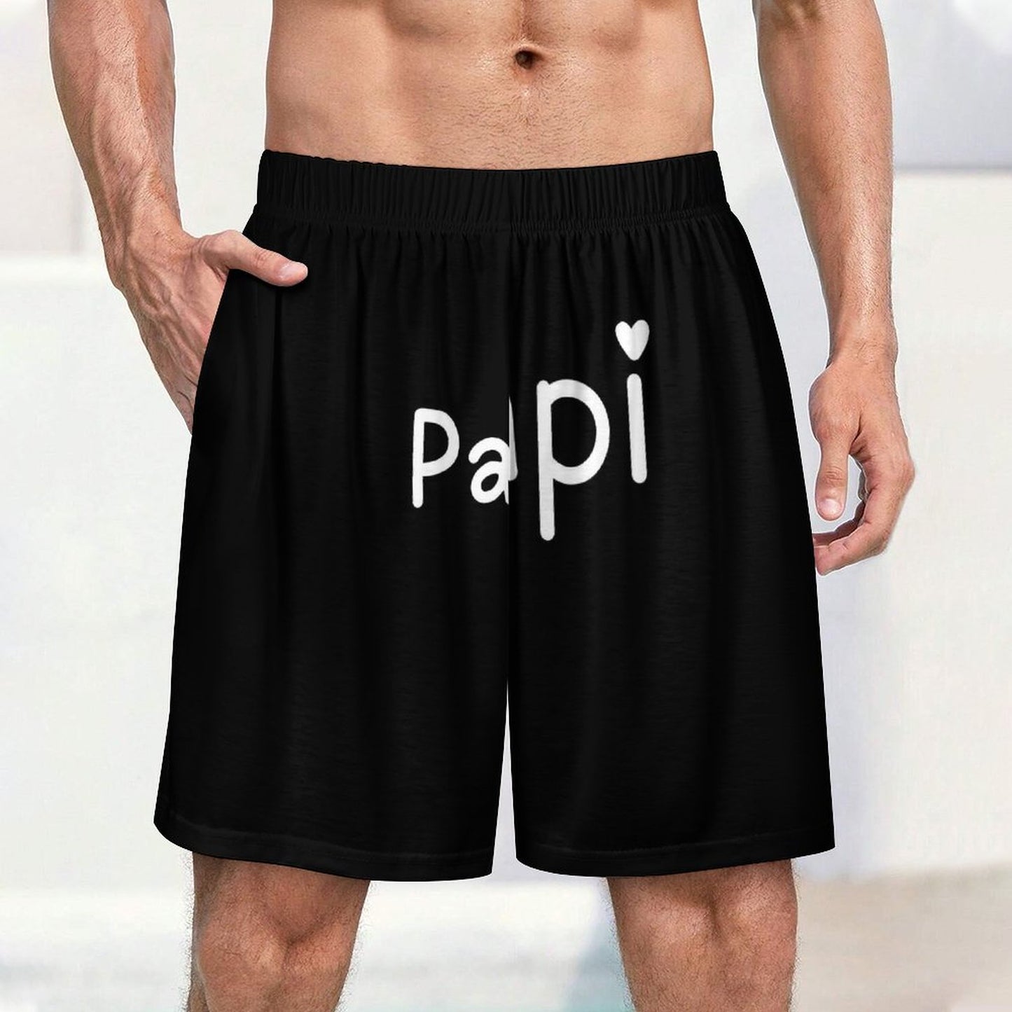 170gsm Pajama Shorts for Men LM012 (All-Over Printing)