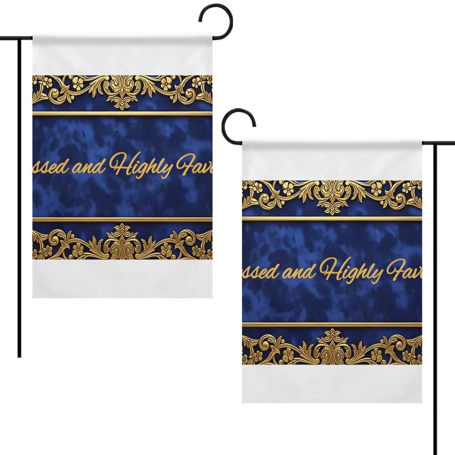 Garden Flag (2 Pics on 2 Sides)-12"x18"