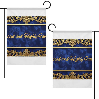 Garden Flag (2 Pics on 2 Sides)-12"x18"