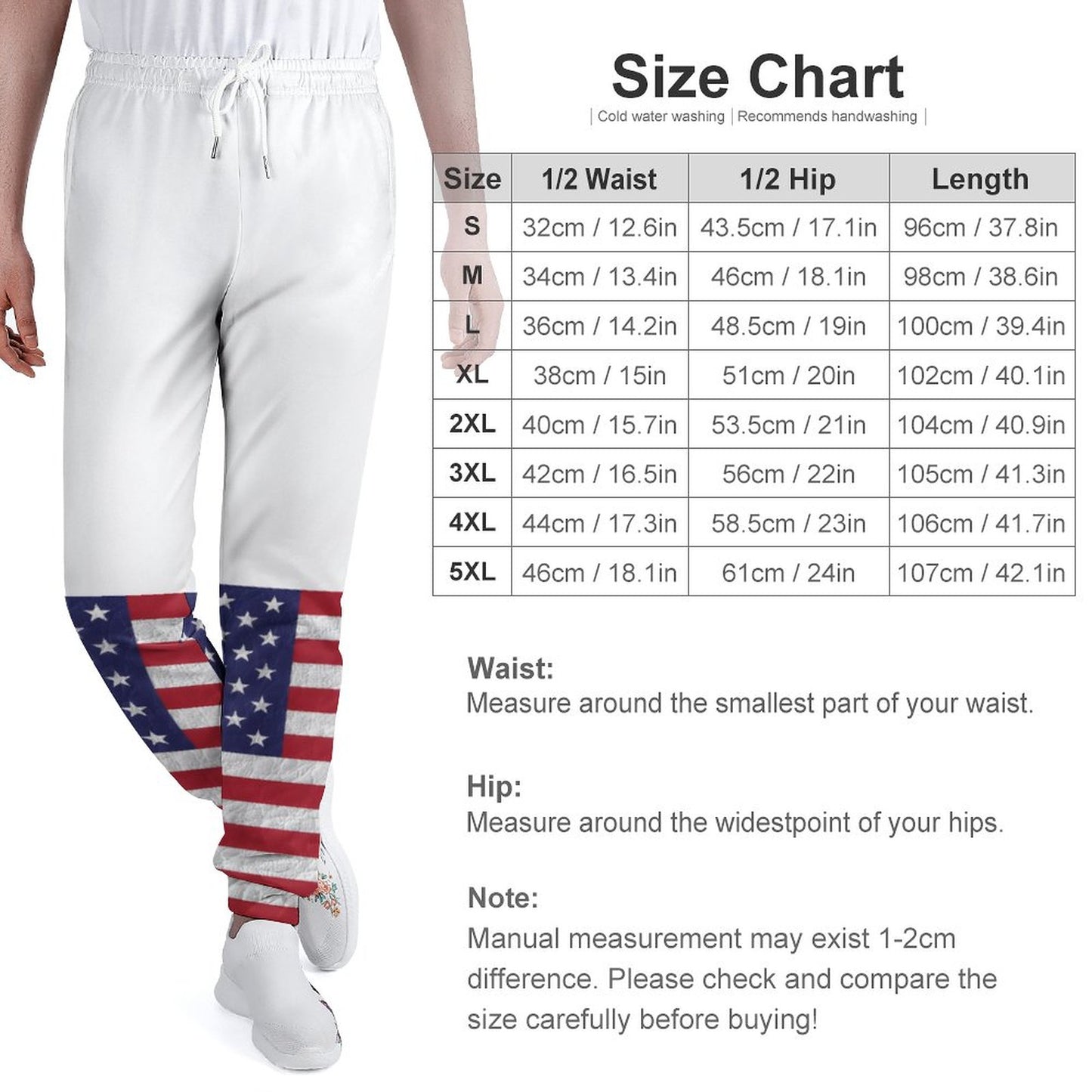 AMERICA Unisex Sweatpants-SMALL-5XL