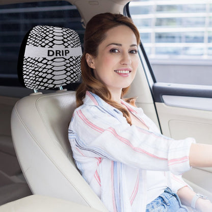 Custom Car Headrest Covers