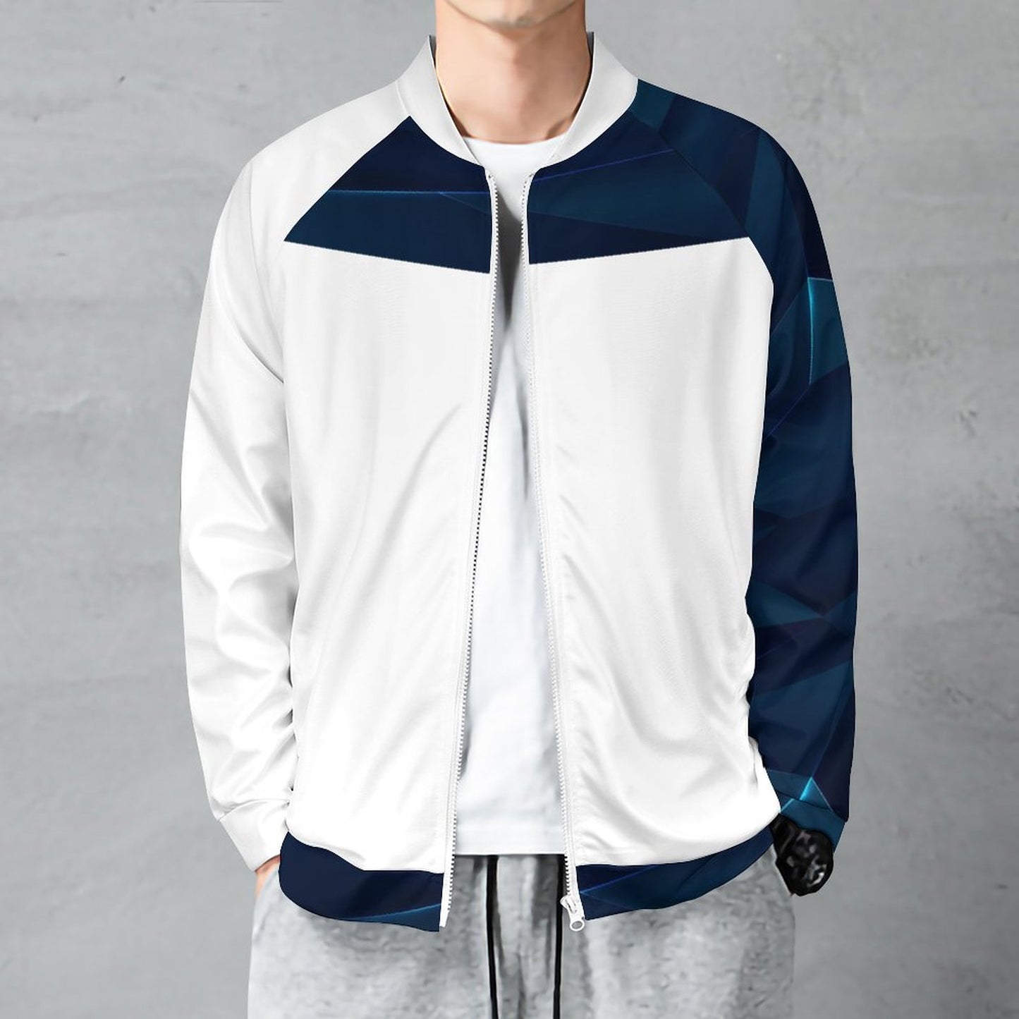 Raglan Zip-up Shirt WY10 (All-Over Printing)