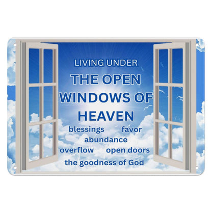 Horizontal Personalized Metal Wall Art Tin Sign-5.5"x7.9"/14x20cm