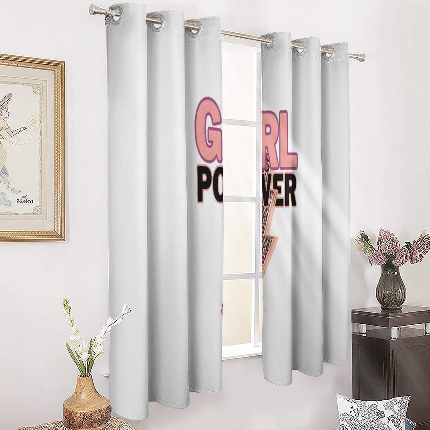Grommet Curtain-52"x72"/ 132x183cm