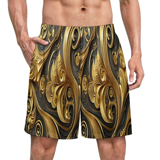 170gsm Pajama Shorts for Men(All-Over Printing)