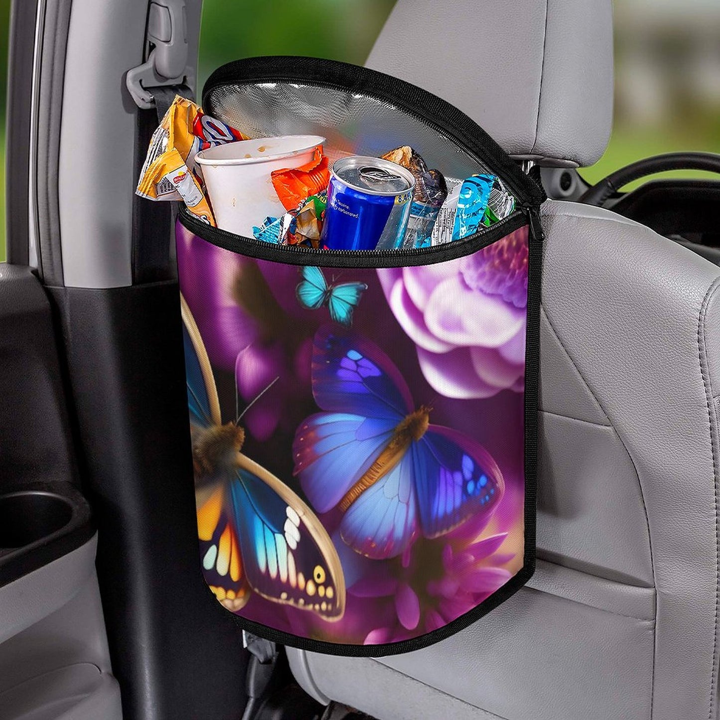 Collapsible Car Trash Bin