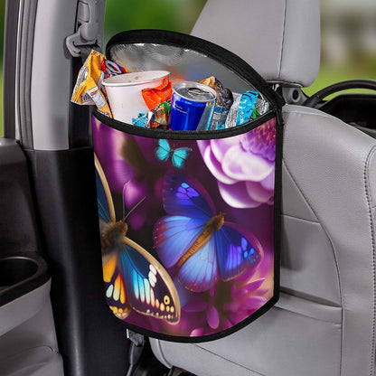 Collapsible Car Trash Bin
