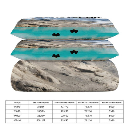3-Piece Bedding Set-86"×70"/ 218×177cm (Dual-sidede Printing)