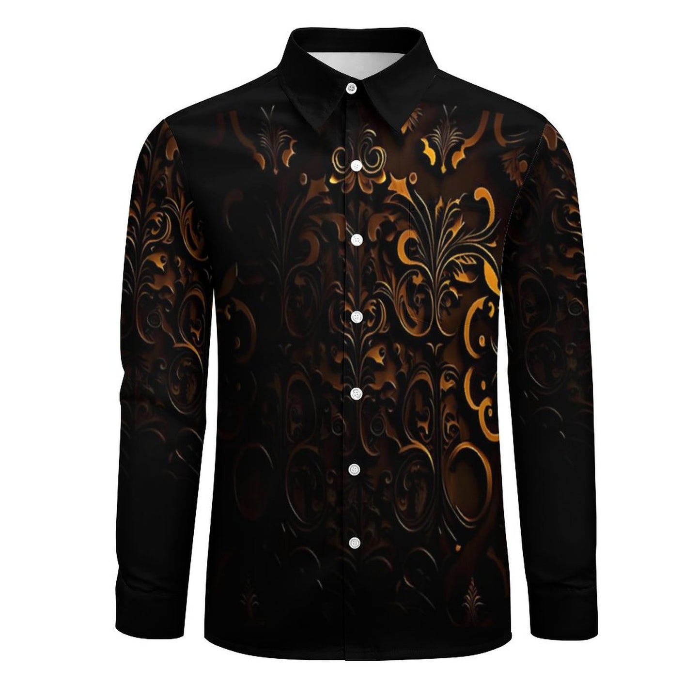 Men's Long Sleeve Shirt with Pocket LS (All-Over Printing)