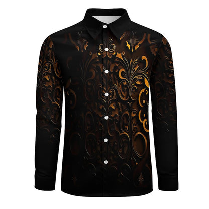 Men's Long Sleeve Shirt with Pocket LS (All-Over Printing)