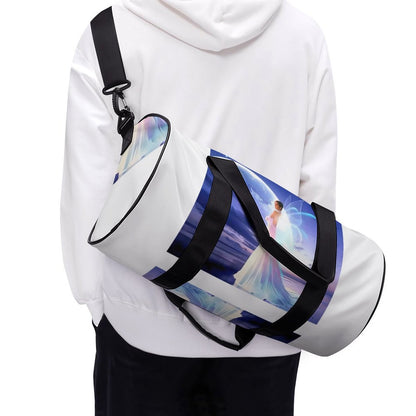 Cylindrical Gym Bag Q006