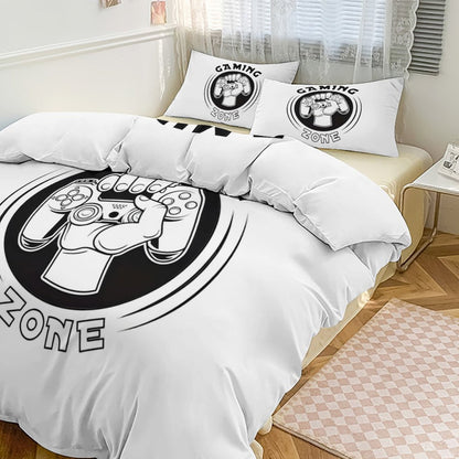 3-Piece Bedding Set-102"x90"/ 259x229cm (Dual-sided Printing)