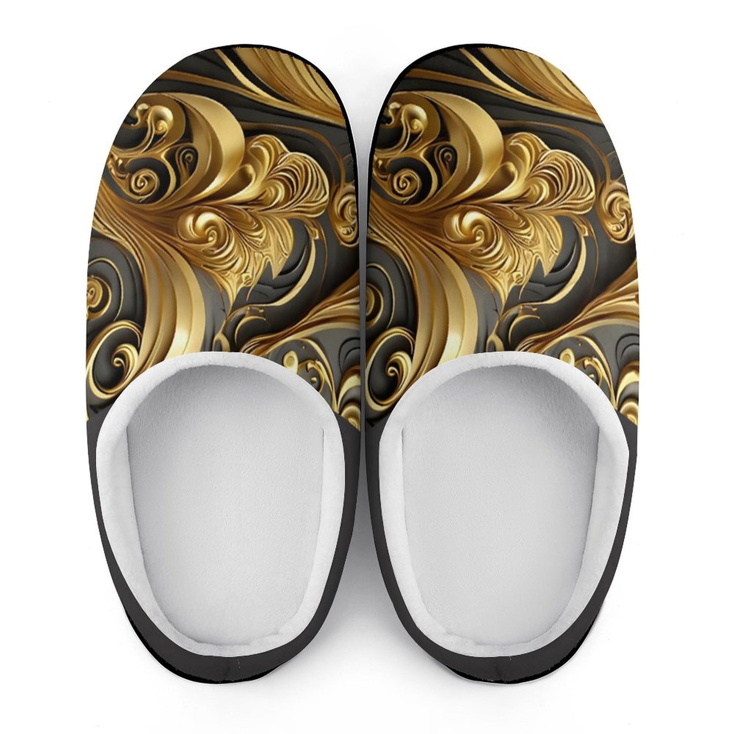Personalized Men's Cotton Slippers (All-Over Printing)