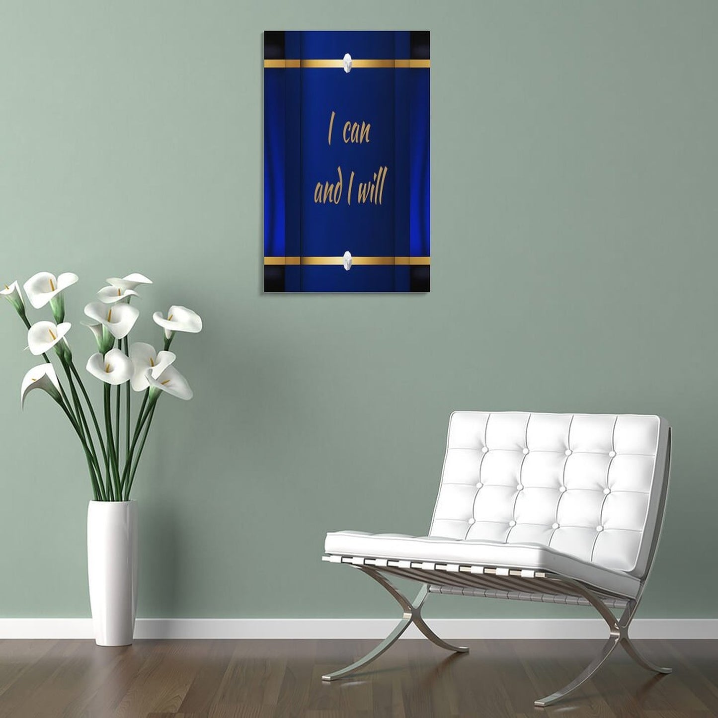 Framed Wooden Poster Hanging (Vertical 2:3)-8x12 inch