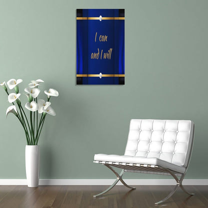 Framed Wooden Poster Hanging (Vertical 2:3)-8x12 inch