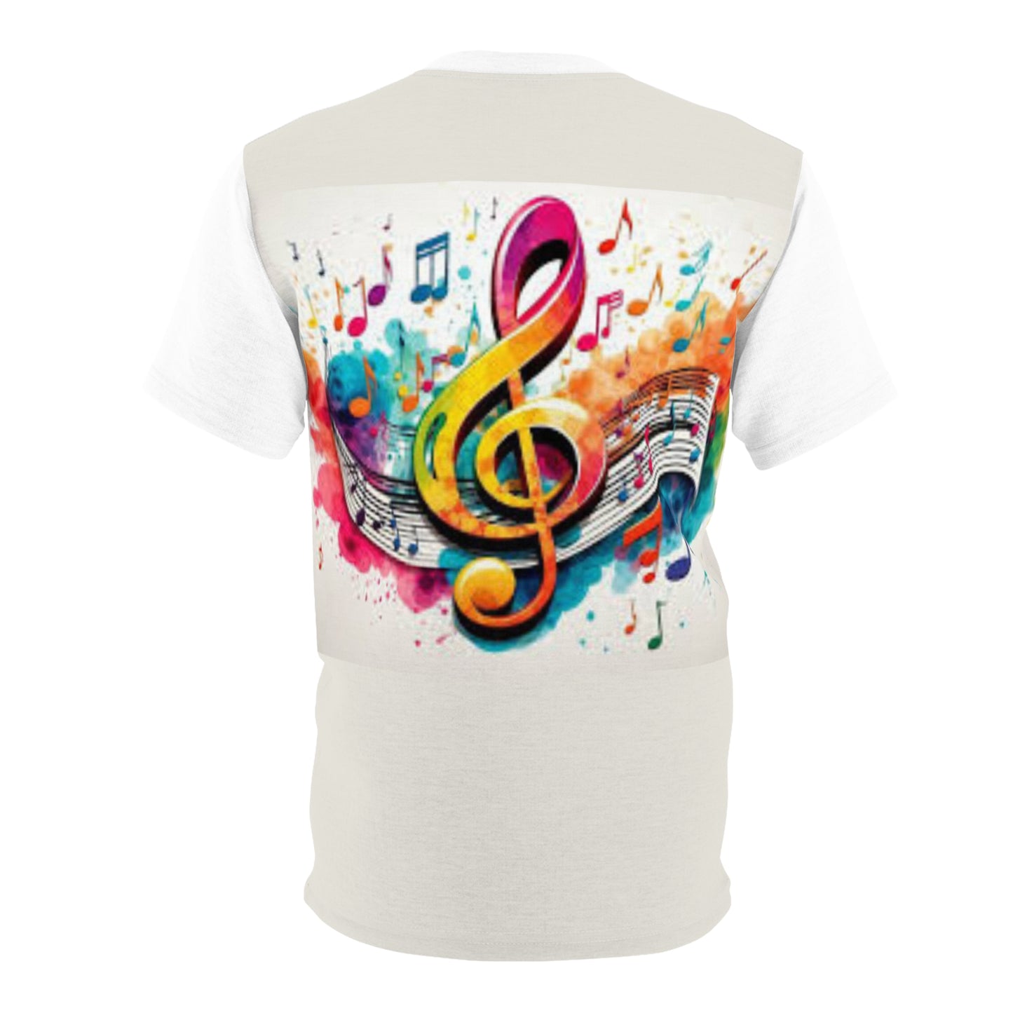 MUSIC GRAFFITI Unisex Tee-SMALL-3XL