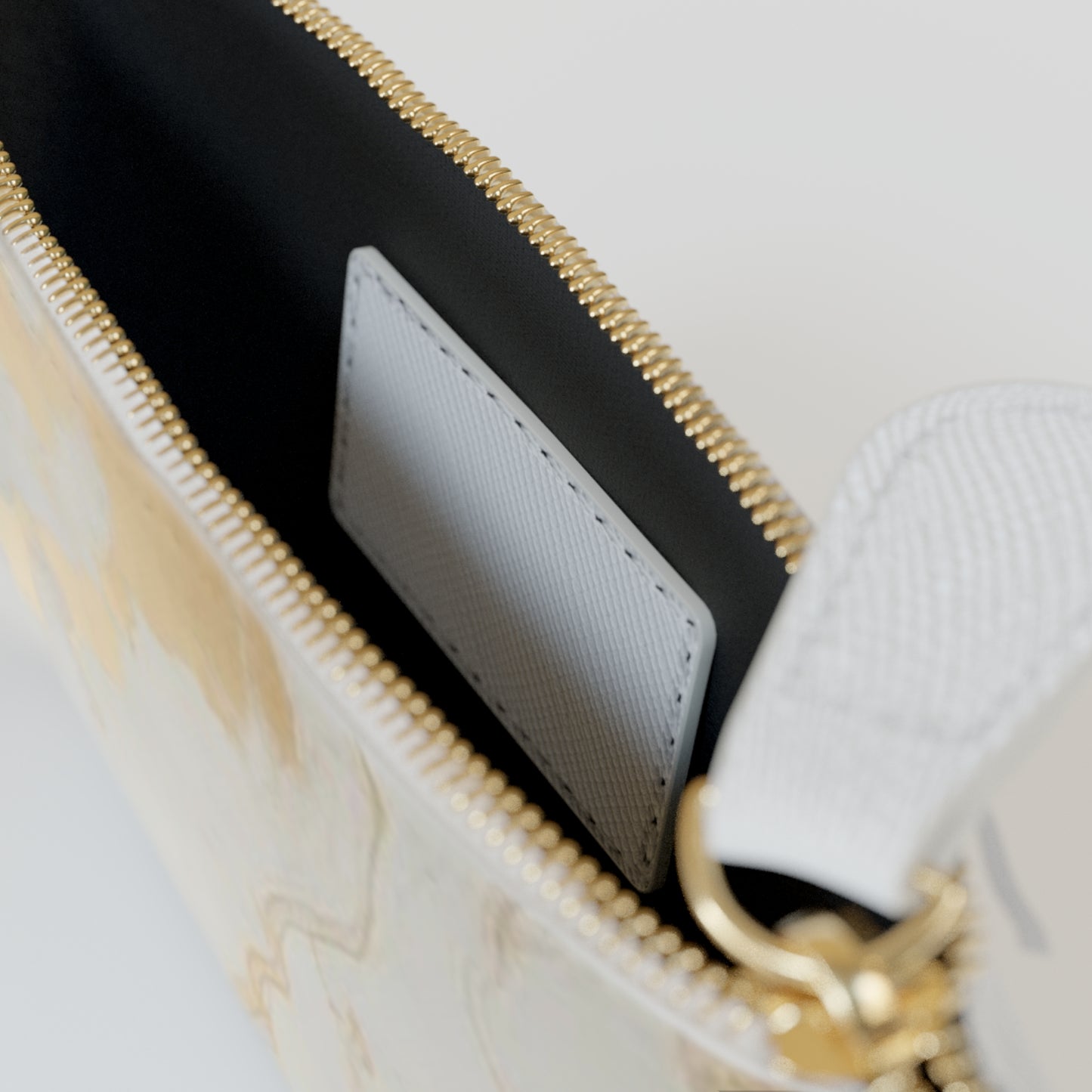 GOLD FOIL Mini Clutch Bag