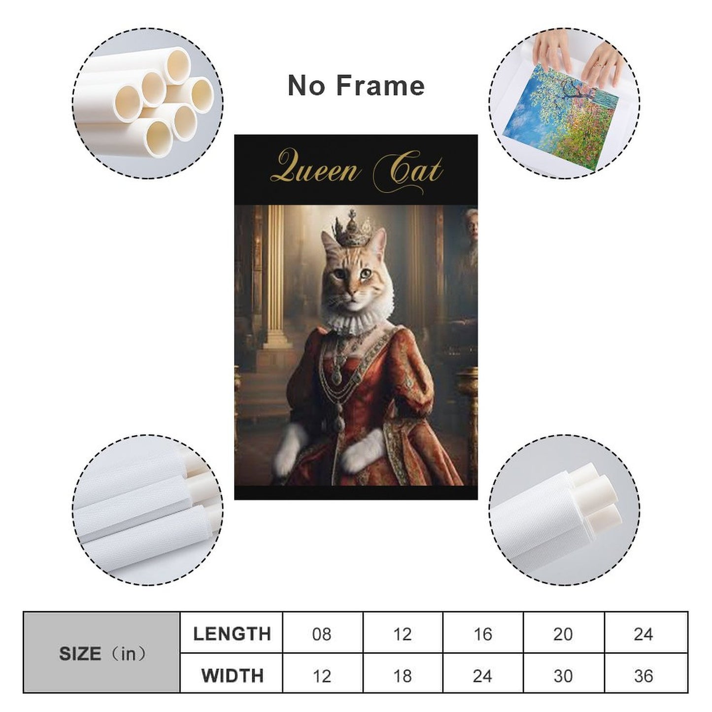 Unframed Art Prints (Vertical 2:3)-8x12 inch/12x18 inch