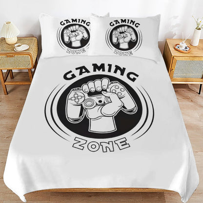 3-Piece Bedding Set-90"x90"/ 229x229cm (Dual-sided Printing)