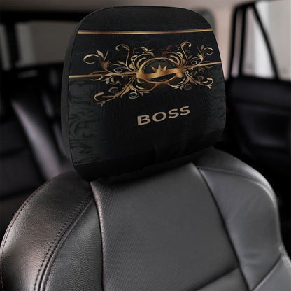 Custom Car Headrest Covers