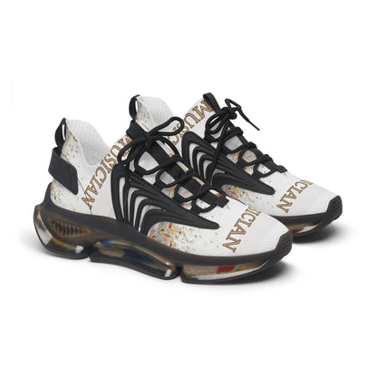 MUSICIAN In Gold Women's Mesh Sneakers