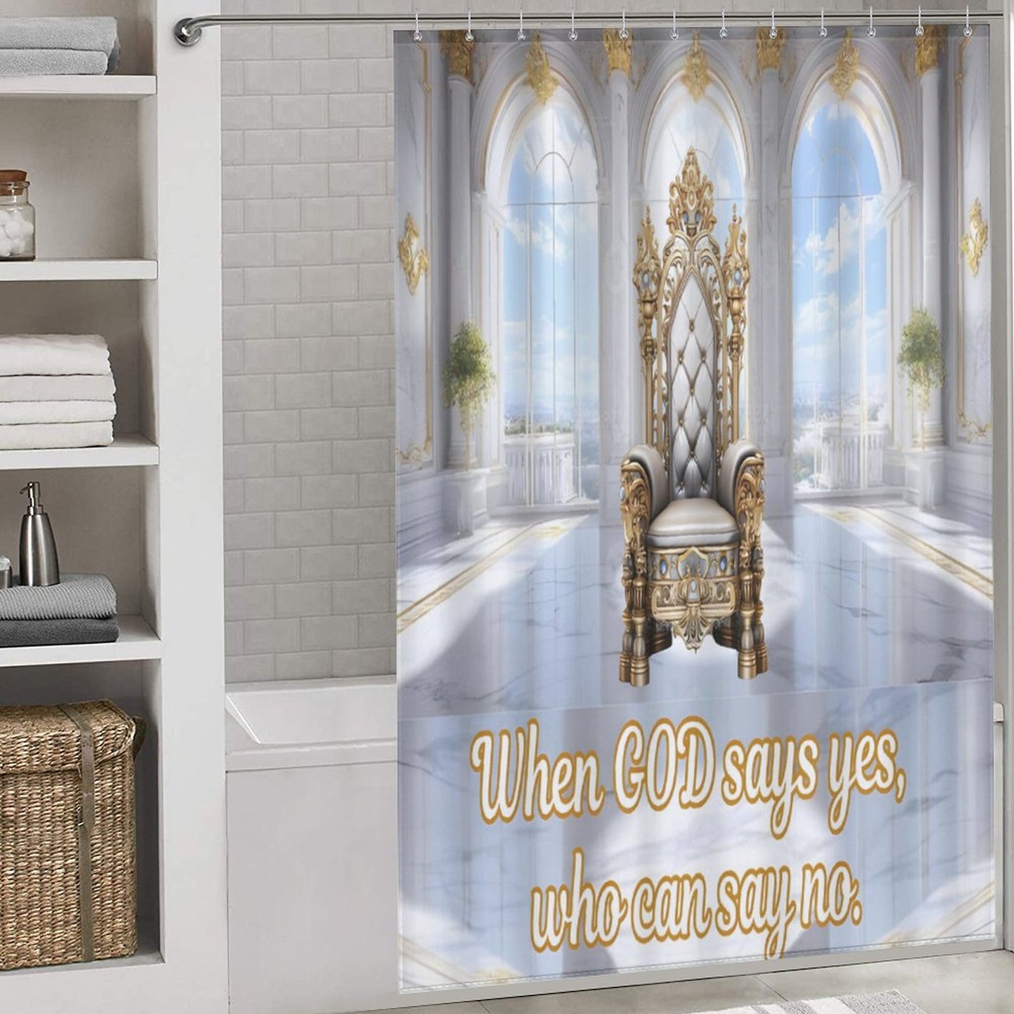 Flower Shower Curtain