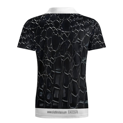 Short Sleeve Men's POLO T-shirt (All-Over Printing)