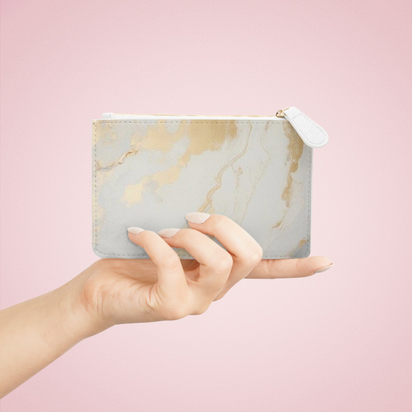 GOLD FOIL Mini Clutch Bag