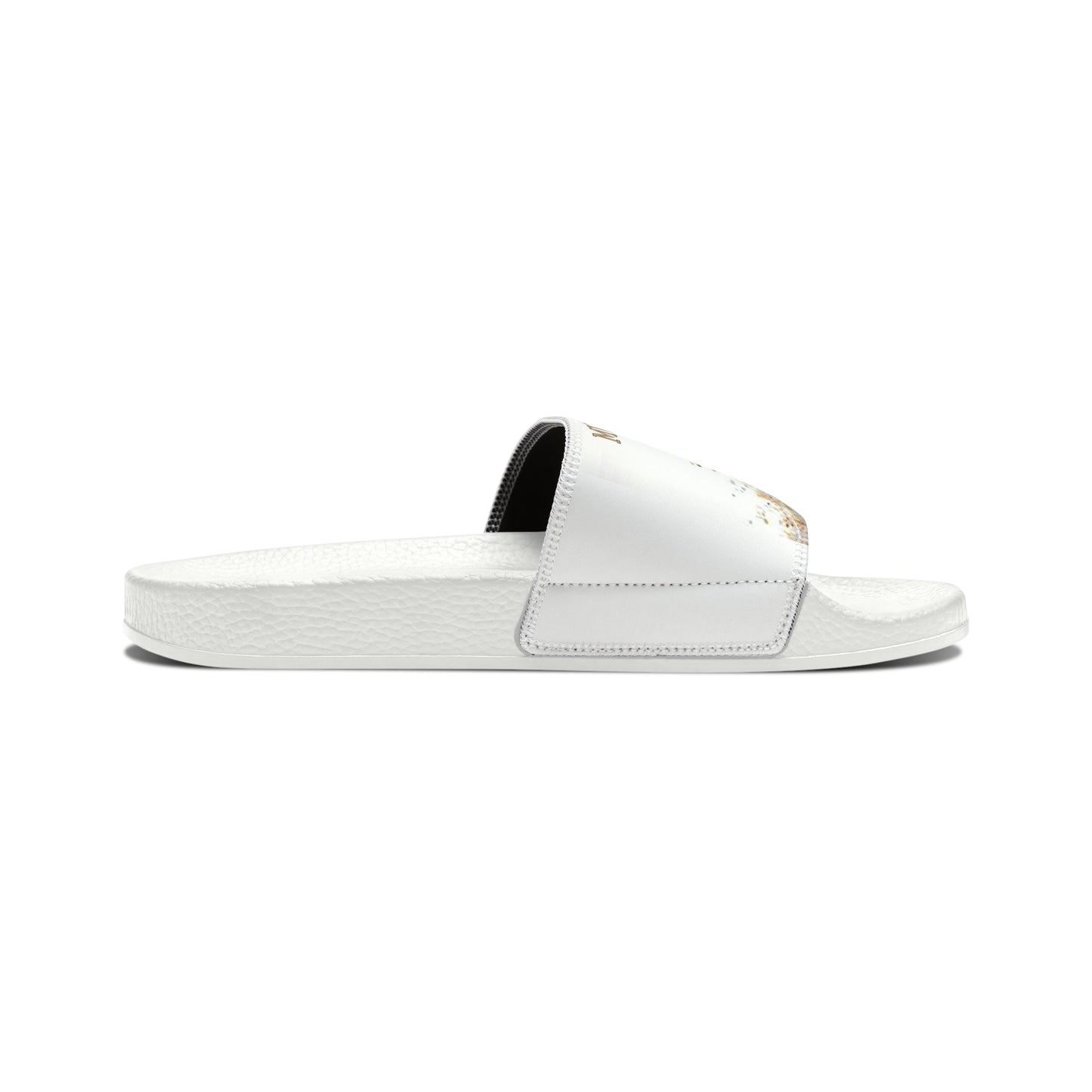 MUSICIAN In Gold Unisex Slide Sandals