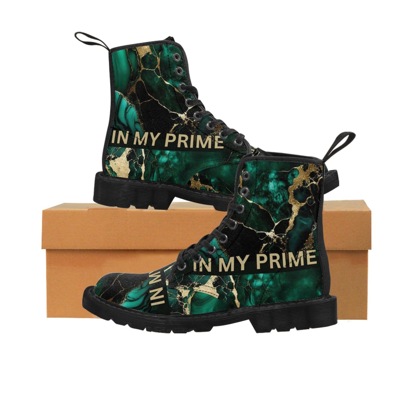 IN MY PRIME Men's Canvas Boots