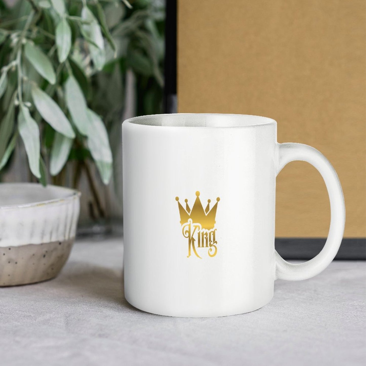 White Mug Printing (Partial Printing)