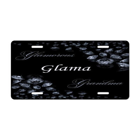 Car License Plate-11.8”x5.9”-GLAMA