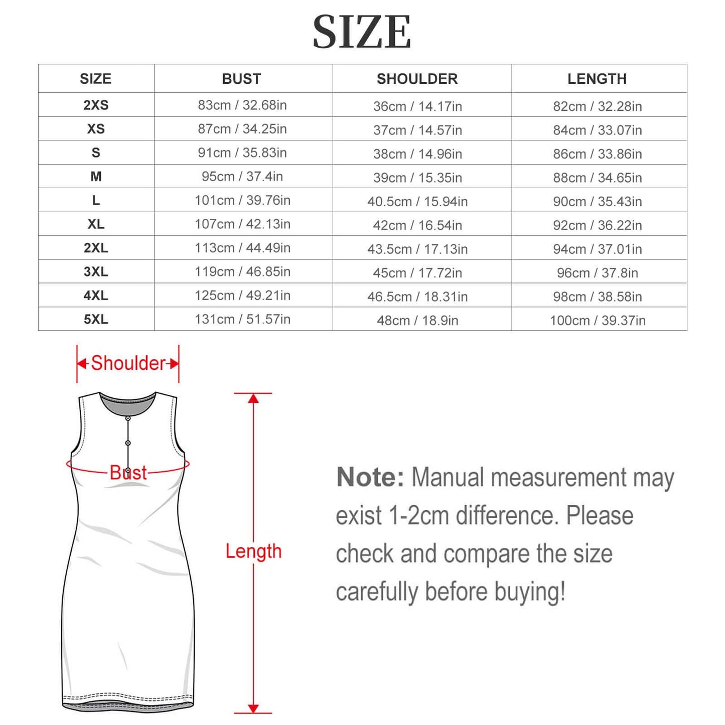 250gsm Tank Top Pocket Dress(All-Over Printing)