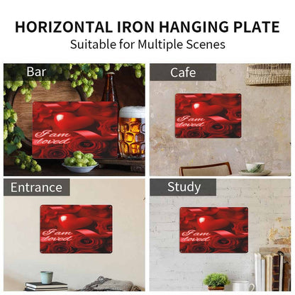 Horizontal Vintage Metal Sign-7.9"x11.8"/ 20x30cm
