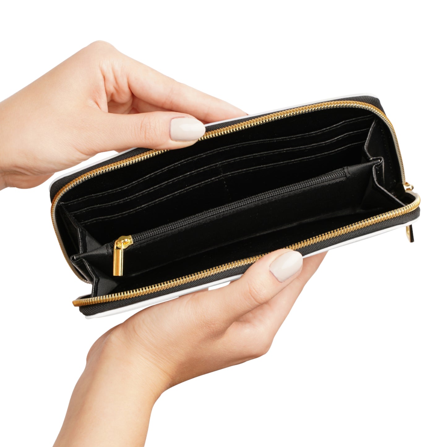 MUSICIAN In Gold Zipper Wallet