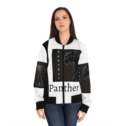 PANTHER STYLE 2 Women's Bomber Jacket-S-2XL