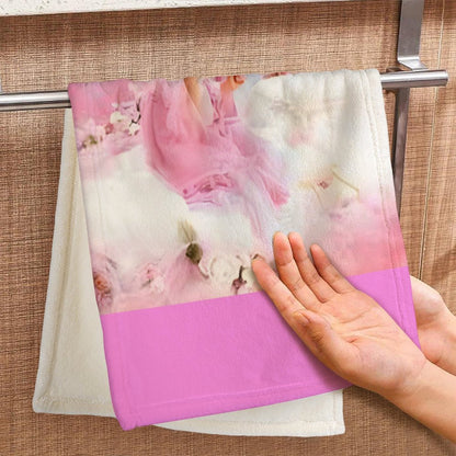 Coral Velvet Towel