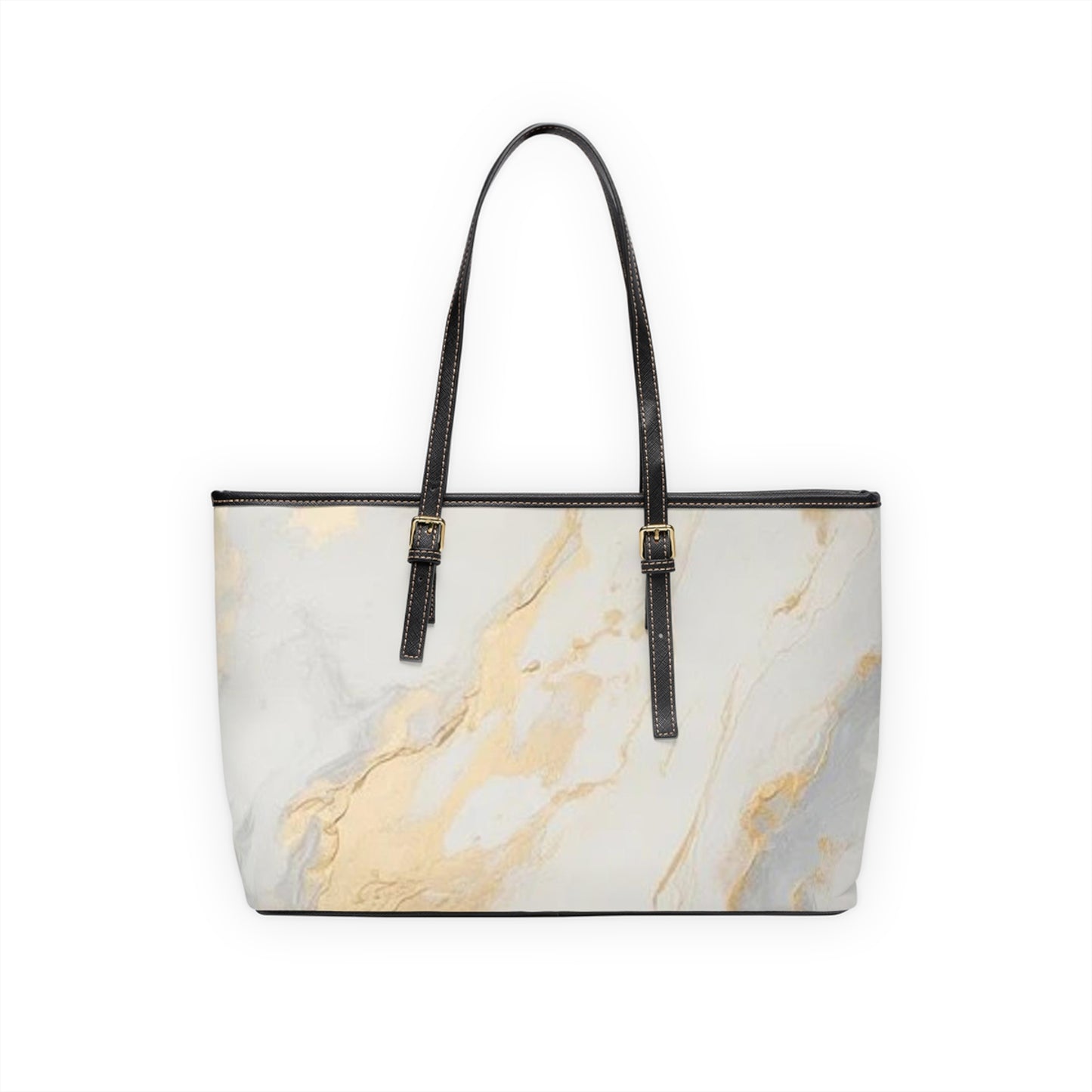 GOLD FOIL Leather Shoulder Bag