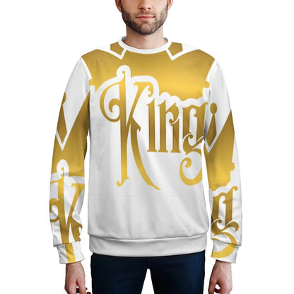 250gsm Round Neck Men's Sweatshirt 4T35 (All-Over Printing)