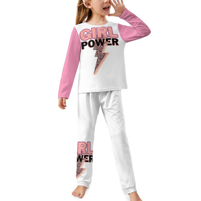 Long Sleeve Girls Nightwear JTZ (All-Over Printing)