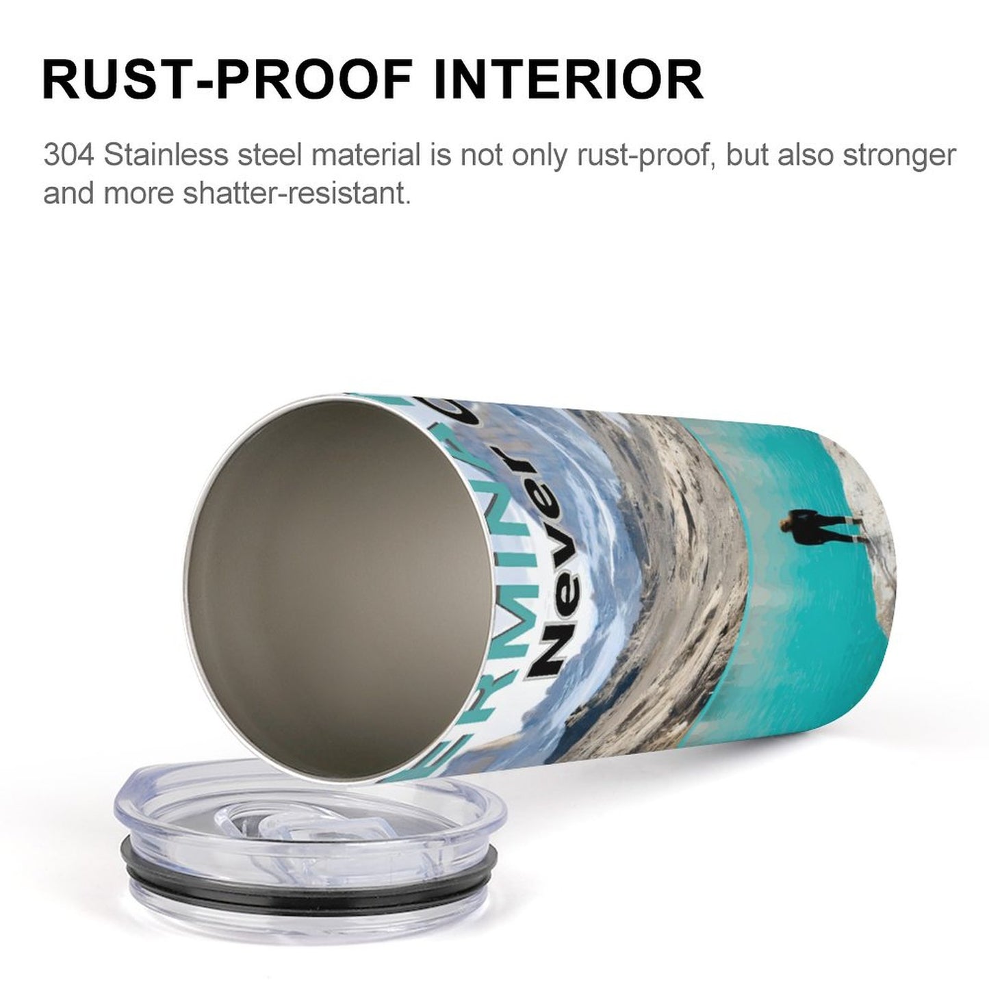 Insulated Drinking Cups with Lids