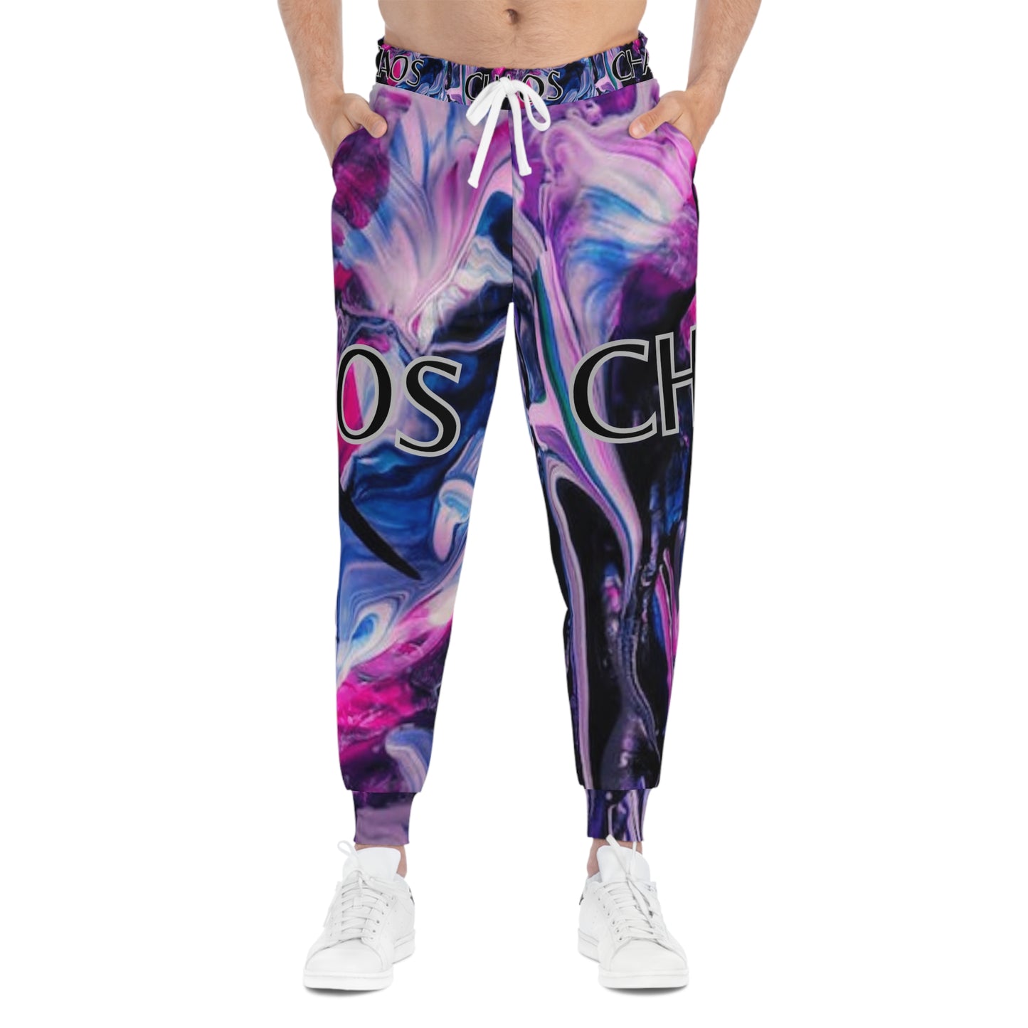 CHAOS Unisex Athletic Joggers-SMALL-3XL