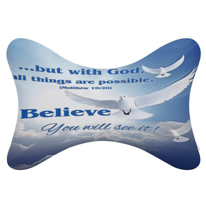 Car Pillow-BELIEVE
