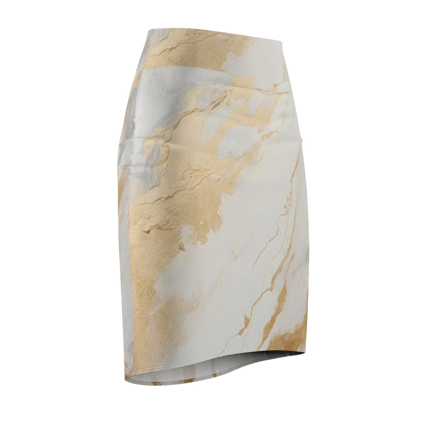 GOLD FOIL Women's Mini Skirt