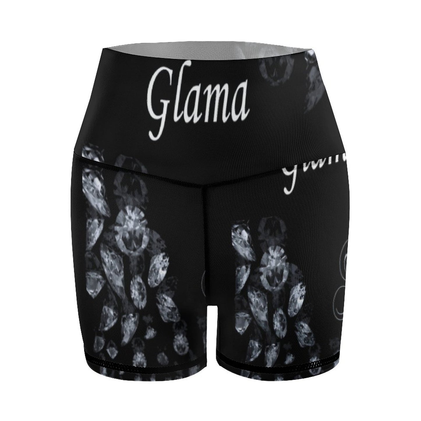 Women Yoga Shorts Y10A (All-Over Printing)