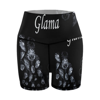 Women Yoga Shorts Y10A (All-Over Printing)