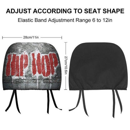 Custom Car Headrest Covers