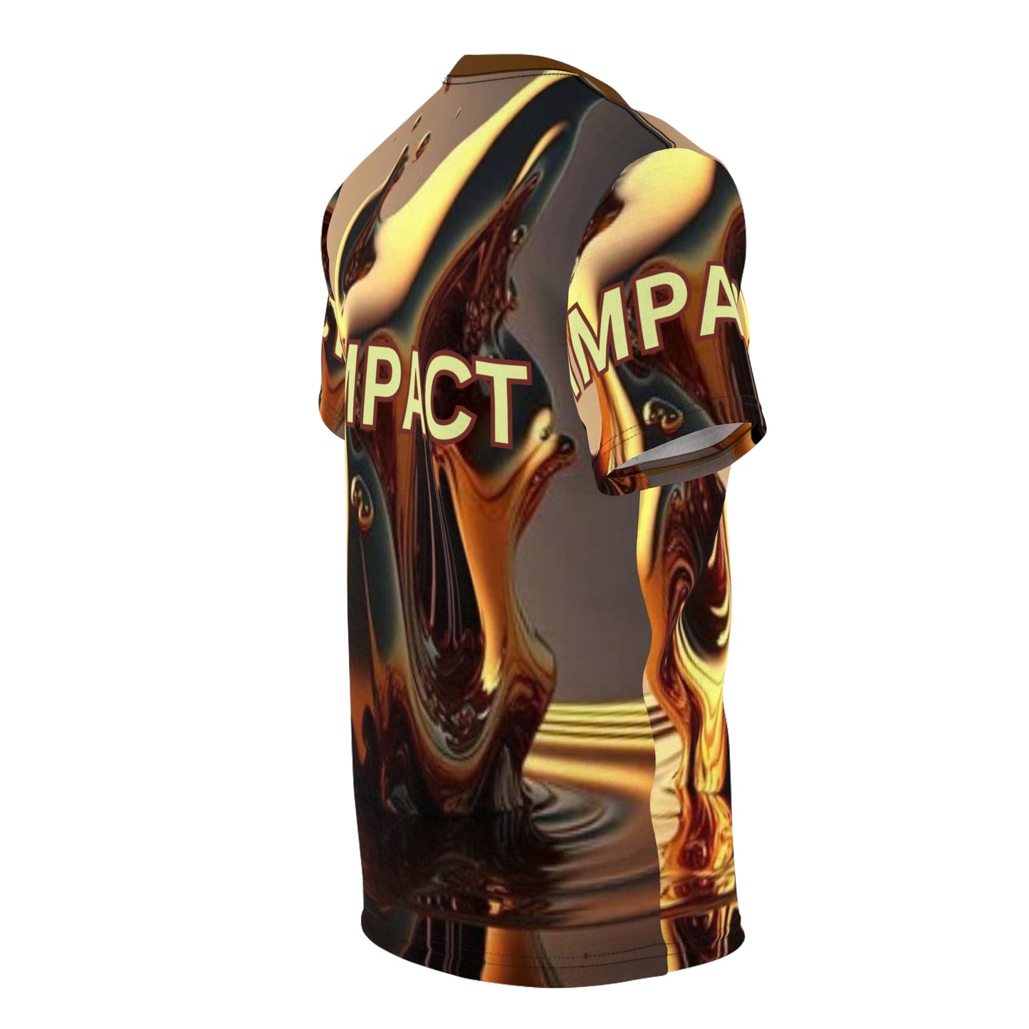 IMPACT UNISEX Brown Collar Tee (S-3XL) (for groups or events)