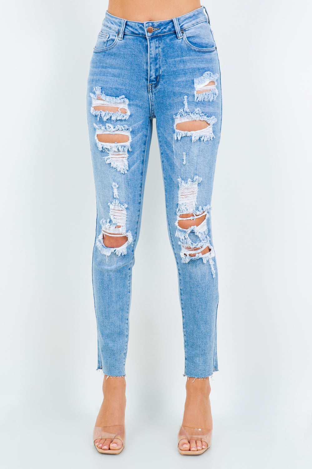 American Bazi High Waist Destroyed Jeans-1-15